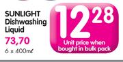 Sunlight Dishwashing Liquid-6 x 400ml
