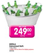 Impala Galvanised Bath