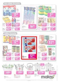 Makro Bloemfontein : Food Catalogue ( 28 May - 11 Jun 2014 ), page 3