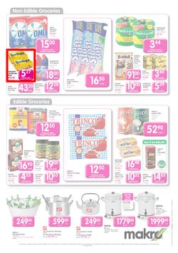 Makro Bloemfontein : Food Catalogue ( 28 May - 11 Jun 2014 ), page 3