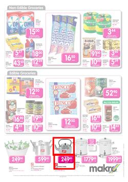 Makro Bloemfontein : Food Catalogue ( 28 May - 11 Jun 2014 ), page 3
