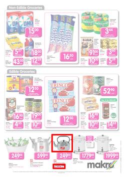 Makro Bloemfontein : Food Catalogue ( 28 May - 11 Jun 2014 ), page 3
