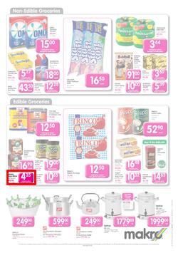 Makro Bloemfontein : Food Catalogue ( 28 May - 11 Jun 2014 ), page 3