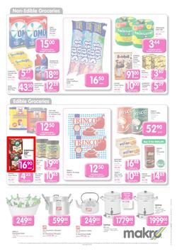 Makro Bloemfontein : Food Catalogue ( 28 May - 11 Jun 2014 ), page 3