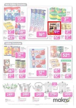 Makro Bloemfontein : Food Catalogue ( 28 May - 11 Jun 2014 ), page 3