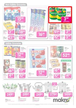Makro Bloemfontein : Food Catalogue ( 28 May - 11 Jun 2014 ), page 3