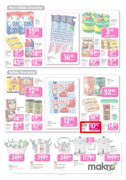 Makro Bloemfontein : Food Catalogue ( 28 May - 11 Jun 2014 ), page 3