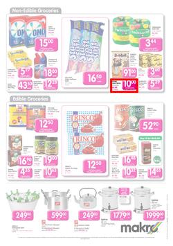 Makro Bloemfontein : Food Catalogue ( 28 May - 11 Jun 2014 ), page 3