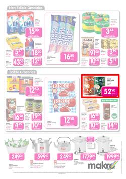 Makro Bloemfontein : Food Catalogue ( 28 May - 11 Jun 2014 ), page 3