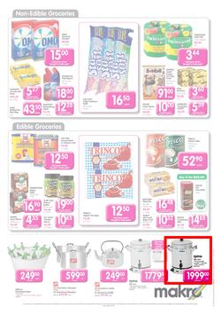 Makro Bloemfontein : Food Catalogue ( 28 May - 11 Jun 2014 ), page 3