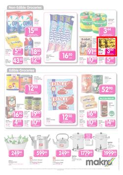 Makro Bloemfontein : Food Catalogue ( 28 May - 11 Jun 2014 ), page 3