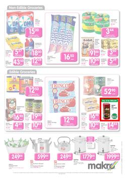 Makro Bloemfontein : Food Catalogue ( 28 May - 11 Jun 2014 ), page 3