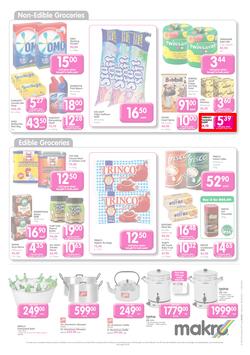 Makro Bloemfontein : Food Catalogue ( 28 May - 11 Jun 2014 ), page 3