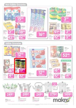 Makro Bloemfontein : Food Catalogue ( 28 May - 11 Jun 2014 ), page 3