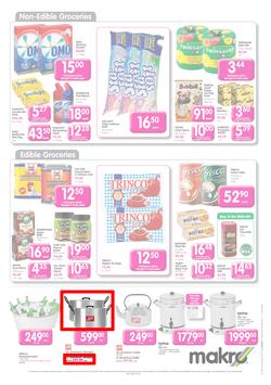 Makro Bloemfontein : Food Catalogue ( 28 May - 11 Jun 2014 ), page 3