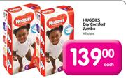 Huggies Dry Comfort Jumbo Each 