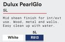 Dulux PearlGlo (White)-5Ltr