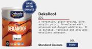 Dekade Deka Roof (Standard Colours)-20L