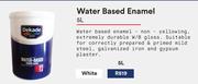 Dekade Water Based Enamel (White)-5L