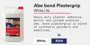 Abe Bond Plastergrip (White)-5L