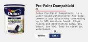 Dulux Pre Paint Dampshield (White)-5L