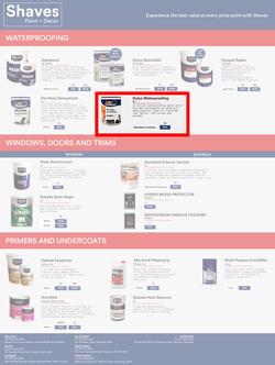 Shaves Paint & Decor : Best Products, Best Prices (19 October - 19 November 2022), page 3