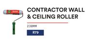 Contractor Wall & Ceiling Roller 230mm