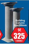 Building Column 2m x 200mm