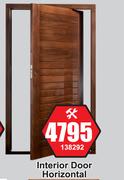 Interior Door (Horizontal)