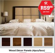 Wood Decor Panels 4 Pcs-Per Box