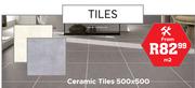 Ceramic Tiles 500 x 500-Per Sqm