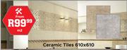 Ceramic Tiles 610 x 610-Per Sqm