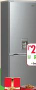 KIC Metallic Fridge Bottom Freezer With Water Dispenser-346Ltr