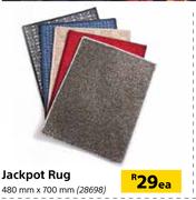 Jackpot Rug-480mm x 700mm Each