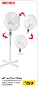 Goldair 40cm 3 In 1 Fan