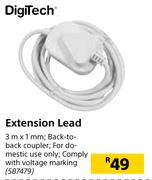 Digitech Extension Lead