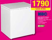 KIC 210L White Chest Freezer KCG210 1-Each