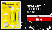 Topline Sealant Tool Set 3PC