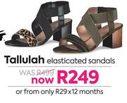 Tallulah Elasticated Sandals