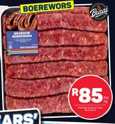 PnP Bulk Grabouw Thick Boerewors-Per Kg