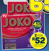Joko Tagless Teabags-For 2 x 100s