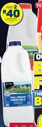 PnP Fresh Milk Assorted-Any 2 x 2L