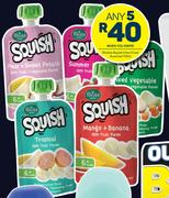 Rhodes Squish Infant Food Assorted-Any 5 x 110ml