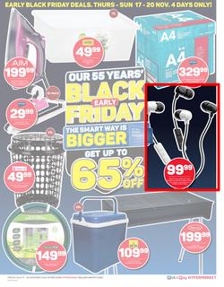 Pick n Pay Hypermarket Eastern Cape :  Early Black Friday Deals (17 November - 20 November 2022), page 6