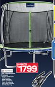 Monterra 10Ft Trampoline With Enclosure