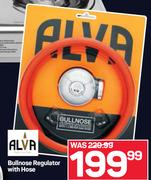 Alva Bullnose Regulator With Hose