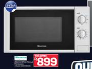 0Hisense 20L White Manual Microwave Oven H20MOWS10