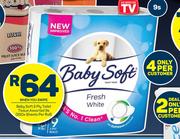 Baby Soft 2 Ply Toilet Tissue Assorted-9s