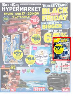 Pick n Pay Hypermarket Eastern Cape :  Early Black Friday Deals (17 November - 20 November 2022), page 12