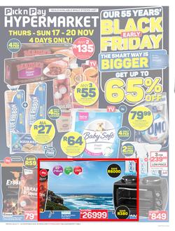 Pick n Pay Hypermarket Eastern Cape :  Early Black Friday Deals (17 November - 20 November 2022), page 12